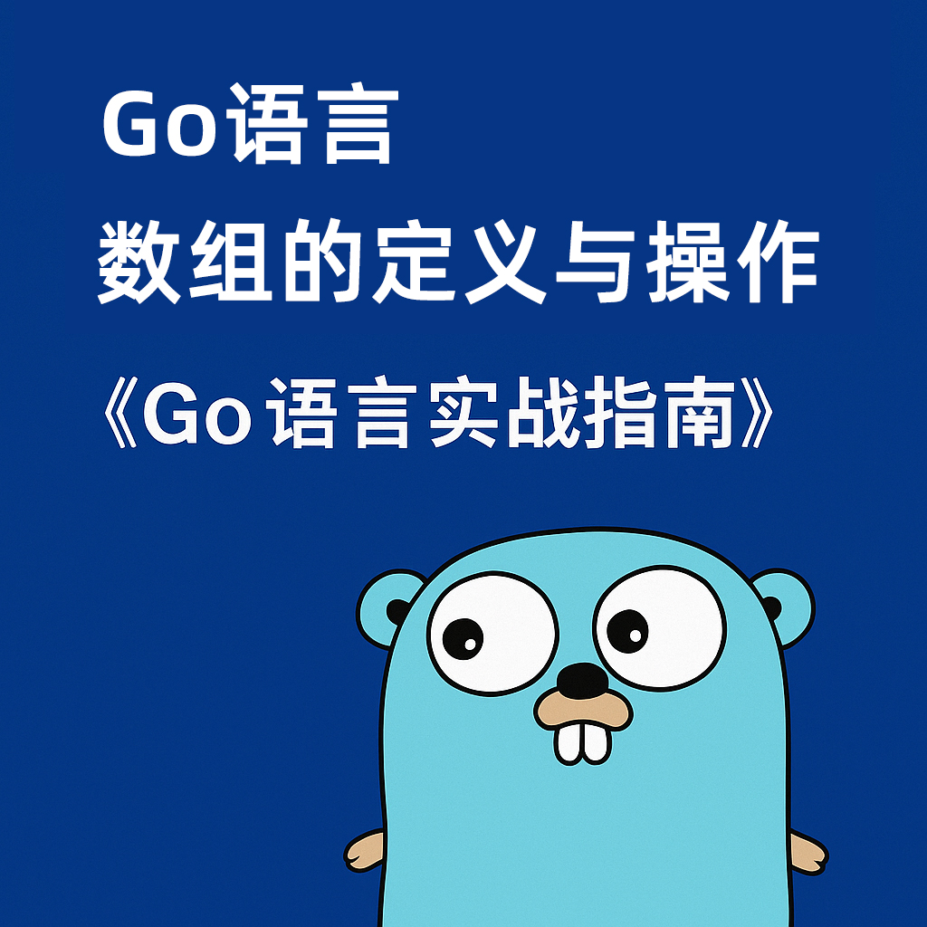 Go语言数组的定义与操作 - 《Go语言实战指南》