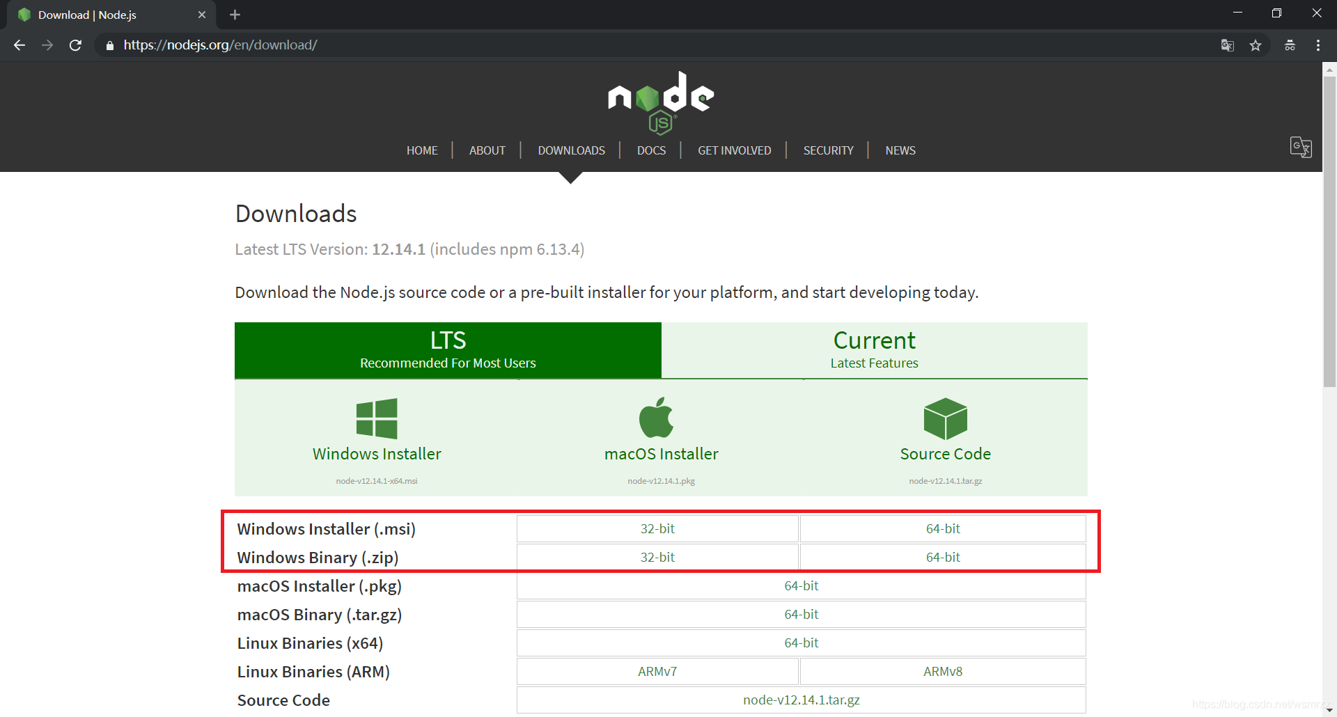 Node.js学习笔记(一) 安装配置