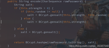 浅谈Spring Security的BCryptPasswordEncoder