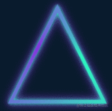 巧用 CSS 实现炫彩三角边框动画 