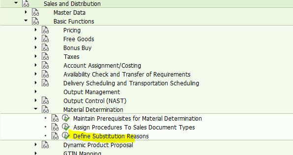SAP SD基础知识之物料确定(Material Determination)