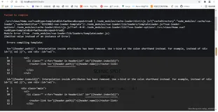 Vue报错Interpolation inside attributes has been removed.解决方法