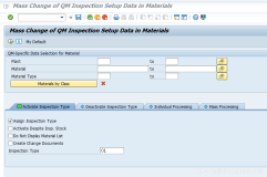 SAP QM QA08批量维护QMAT数据