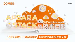 Apsara Stack 技术百科  |  数字化业务系统安全工程
