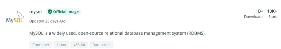 通过Docker快速搭建Mysql测试开发环境