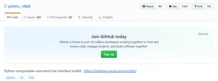 Python命令行神器之Click