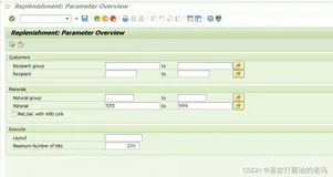 SAP RETAIL WR60 商品补货参数概述