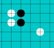 简单的五子棋操作用两种方法实现