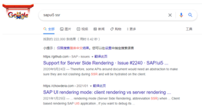 关于 SAP UI5 对服务器端渲染 Server Sider Render 的支持问题