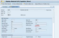 SAP RETAIL 商品主数据里影响自动补货结果的几个参数 II（一）