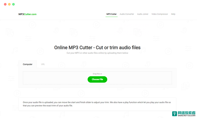 Mp3cutter: 免费在线mp3音频编辑剪辑工具