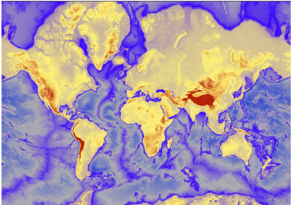 Google Earth Engine（GEE）——全球高程和基岩数据集（1855米分辨率）