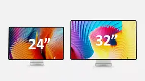 设计师为新iMac设计窄边框设想图