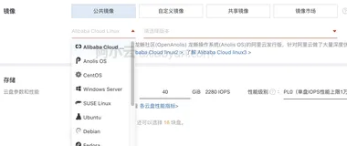 阿里云服务器操作系统选哪个比较好？