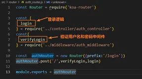 【Node.js+koa--后端管理系统】用户登录接口设计 | 登录验证 | 登录返回凭证（令牌）