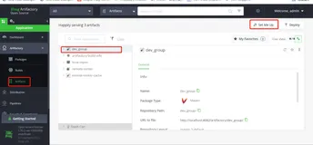 发布制品到 Jfrog Artifactory