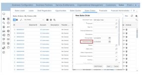 SAP Cloud for Customer Sales Order Requested Date的业务含义和实现