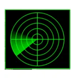 Qt-QML-Canvas-雷达扫描仪表简单