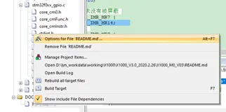 STM32在keil下开发时候文件options配置的一些小技巧