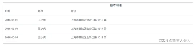 Element el-table 表格详解