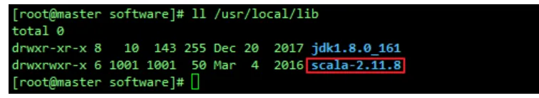 分布式集群环境之Scala的安装与配置（Centos7）