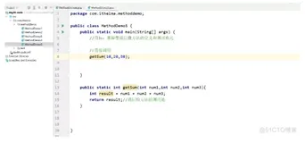 java学习第五天笔记-方法使用113-带返回值的参数2 