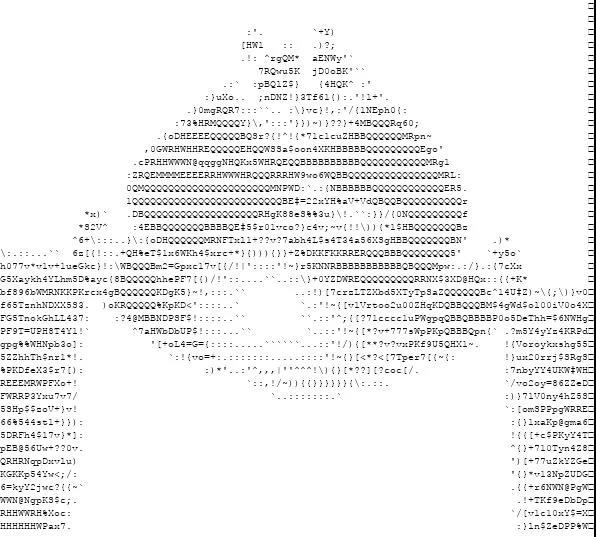 python 实现图片转字符画,静态图,gif 都能转-阿里云开发者社区