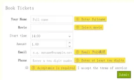 kendo-ui表单验证