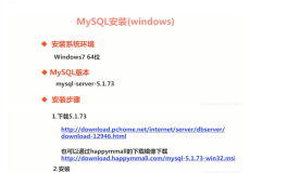 MySQL - 安装 & 配置（Windows）（上）