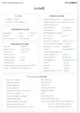 Python编程：Turtle库函数（图片版