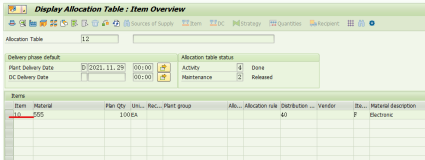 SAP RETAIL 如何查看分配表是参考哪个PO来创建的？