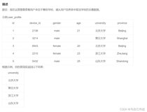 基础查询 SQL3查询结果去重&&SQL4查询结果限制返回行数&&SQL5将查询后的列重新命名