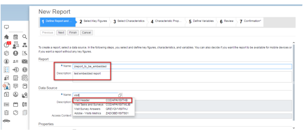 SAP Cloud for Customer Embedded report(嵌入式报表)使用介绍