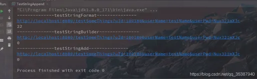 JAVA String.format的使用以及StringBuilder和String ‘+’的性能对比