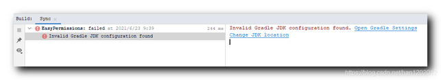 Invalid gradle jdk configuration found android studio что делать