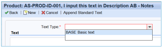 How to enable multiple text type for Product