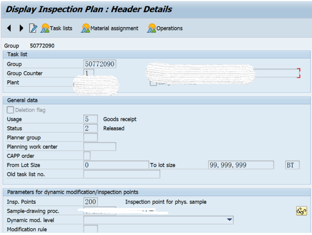 SAP QM 检验点 (Inspection Point) 的使用