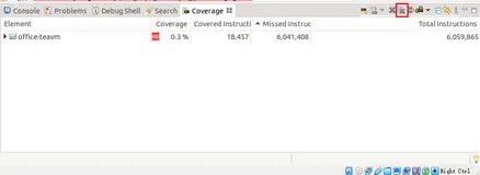 eclipse中出现代码覆盖的颜色信息，如何去掉