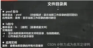 Linux:文件目录类指令(内含:文件目录所有用法总结摘要+所有用法案例)
