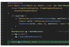 Java反射包下的Method类中的Invoke方法