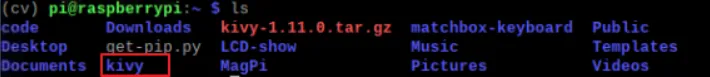 树莓派4B:1gRAM安装Python GUI库Kivy教程