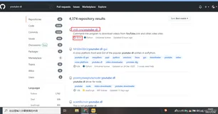 GitHub上广受欢迎的下载神器:youtube-dl