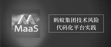 蚂蚁集团技术风险代码化平台实践（MaaS）