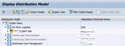 SAP Distribution Model初探