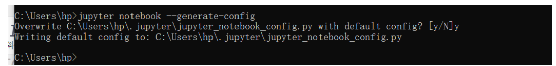 jupyter设置默认打开文件夹