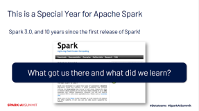 Apache Spark 3.0：十年回顾，展望未来