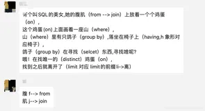 mysql 的 sql执行顺序口诀，麻麻再也不用担心忘记啦！！