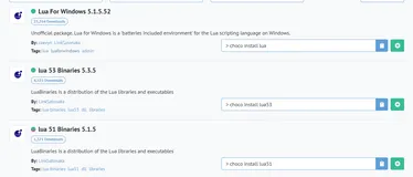 Windows配置Lua环境