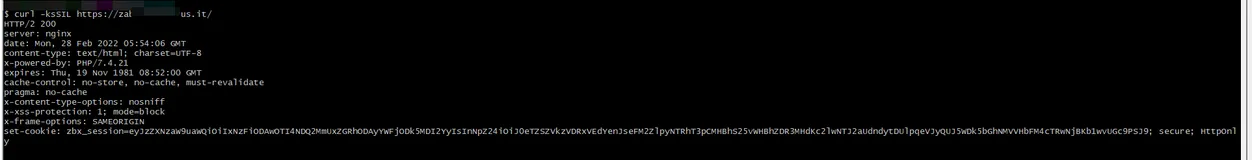 Zabbix登录绕过漏洞复现（CVE-2022-23131）