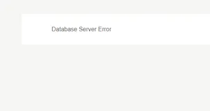 解决typecho出现“Database Server Error”错误
